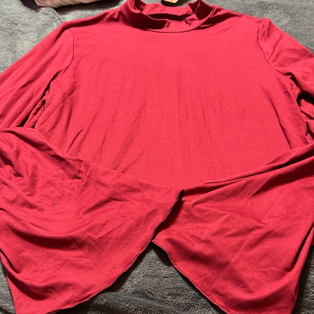 SHEIN Vibrant Red Women's Blouse